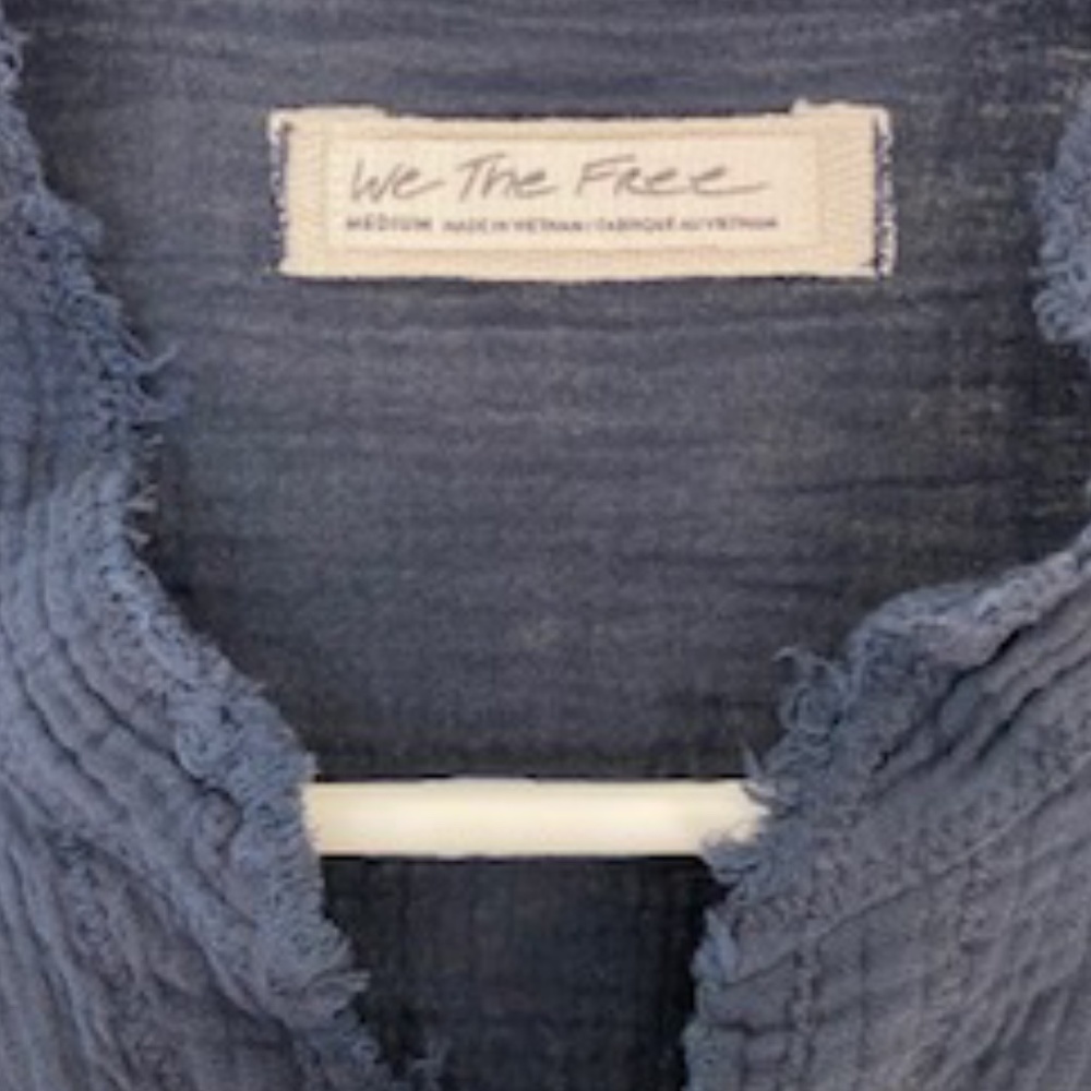 Free People Summer Daydream Button Down Top - Picture 6 of 9